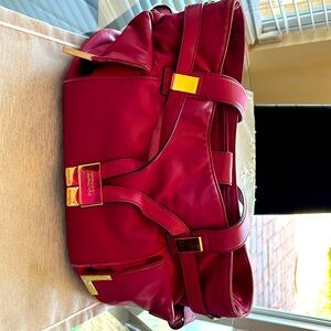 Michael Kors Fuscia leather handbag